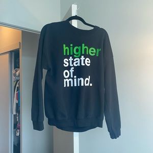 Higher state of mind crew neck